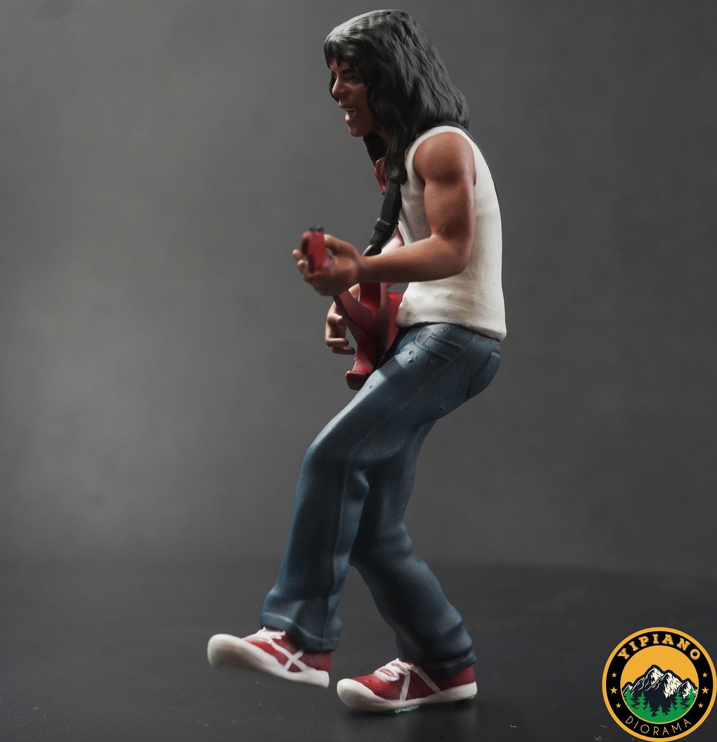 Guitarist rock figure handpaint high detail 1:18 scale