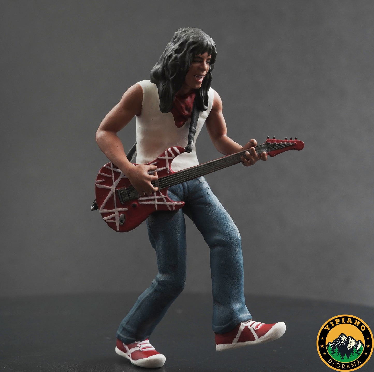 Guitarist rock figure handpaint high detail 1:18 scale