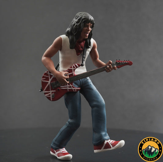 Guitarist rock figure handpaint high detail 1:18 scale