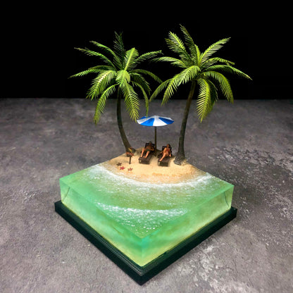 Mini beach diorama - HO scale