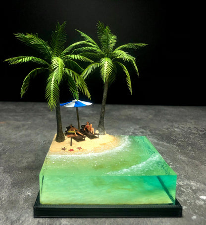 Mini beach diorama - HO scale