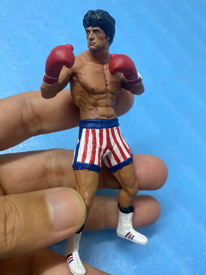 Boxer figure hand painted high detail 1:18 to HO scale