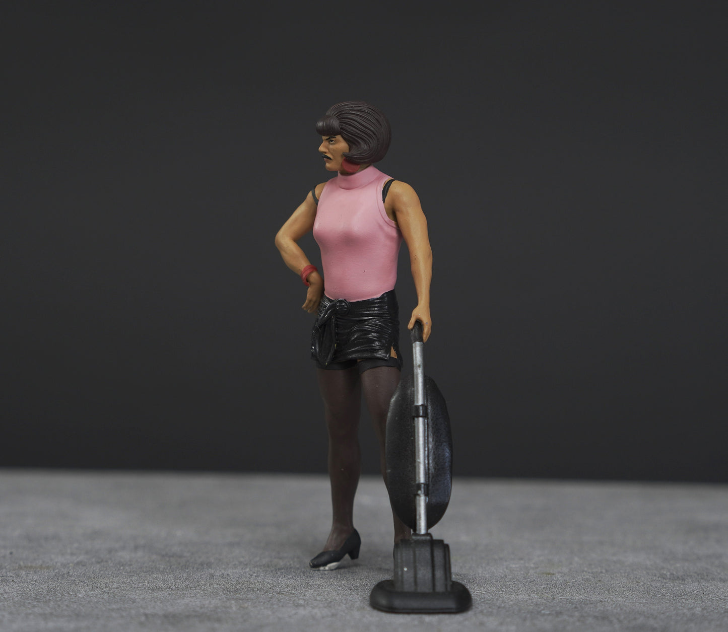 Fred Cleaner figure 1:18 to HO scale handpaint high detail