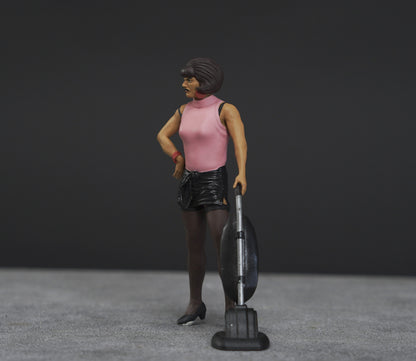 Fred Cleaner figure 1:18 to HO scale handpaint high detail