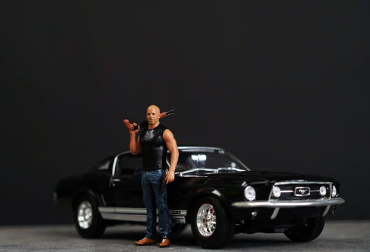 Dom figure handpaint high detail 1:18 to HO scale