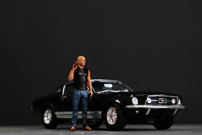 Dom figure handpaint high detail 1:18 to HO scale