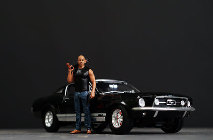 Dom figure handpaint high detail 1:18 to HO scale