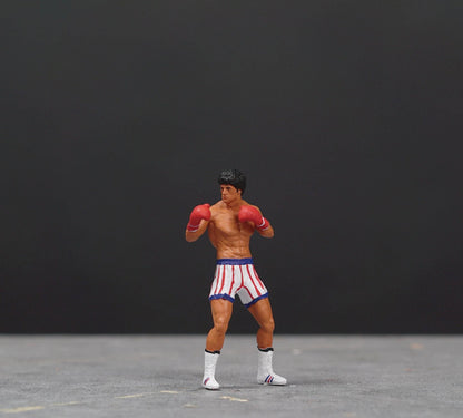 Boxer figure hand painted high detail 1:18 to HO scale