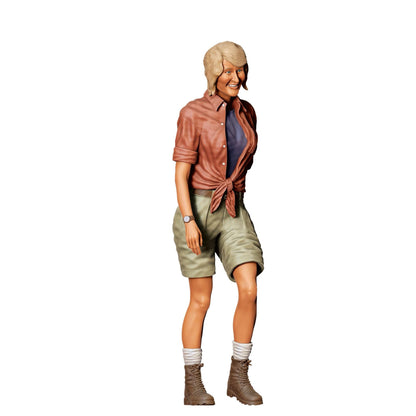Dinosaur team figure HO 1/64 1/43 Scale handpaint high detail