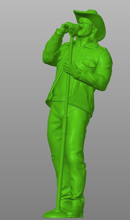 Nobo rocker figure handpaint high detail 1:18 to 1/64 HO scale