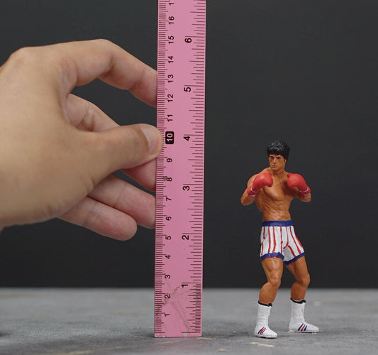 Boxer figure hand painted high detail 1:18 to HO scale