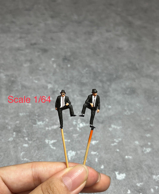 Blue bro figure handpaint high detail 1:18 scale