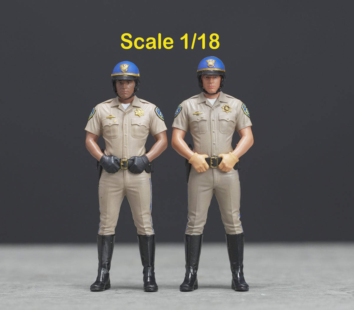 CHIP highway patrol high detail painted scale 1/18 A290