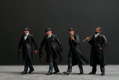 Peaky shelby figure miniature 1:18 to HO scale handpaint high detail