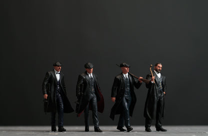 Peaky shelby figure miniature 1:18 to HO scale handpaint high detail