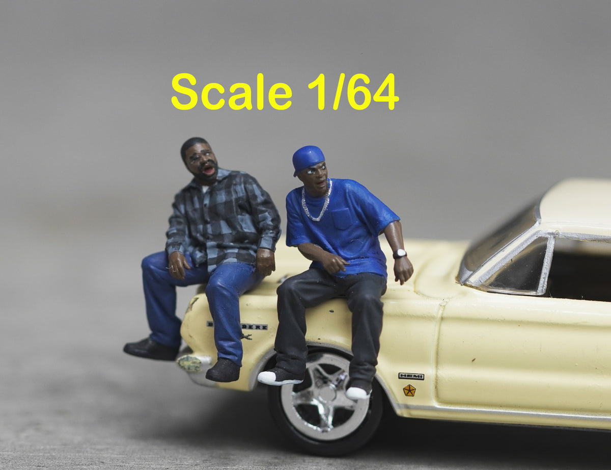 Damn boy figure detail painted scale 1/64