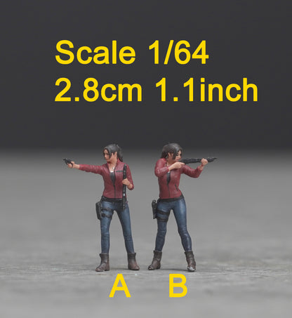 Evil figure HO 1/64 1/43 1/24 1/18 Scale handpaint high detail GE28,16