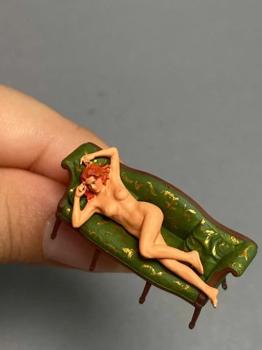 Rose figurine handpaint high detail 1:18 to HO scale