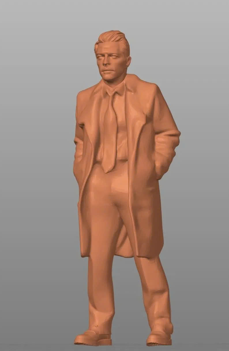 Castiel figurine handpaint high detail 1:18 to HO scale