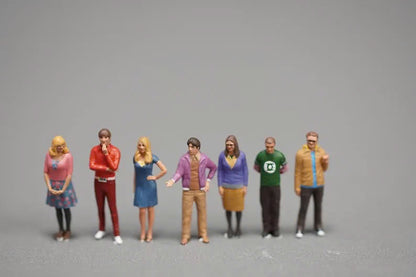 Men and women figure HO 1/64 1/18 1/43 Scale handpaint high detail