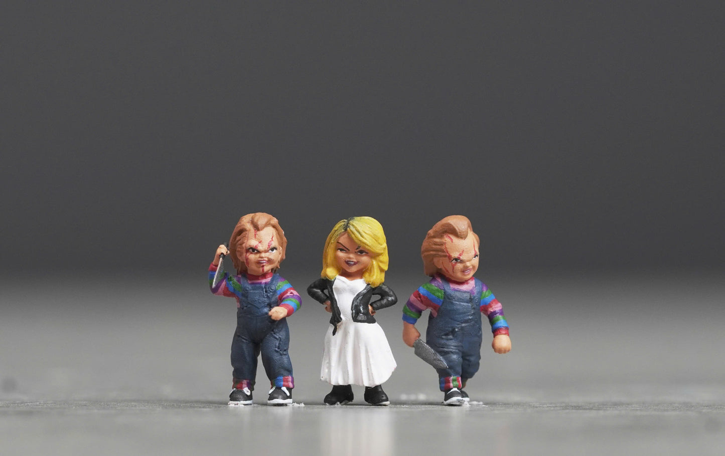 Horror killers figure 1:18 to 1/64 HO scale handpaint high detail